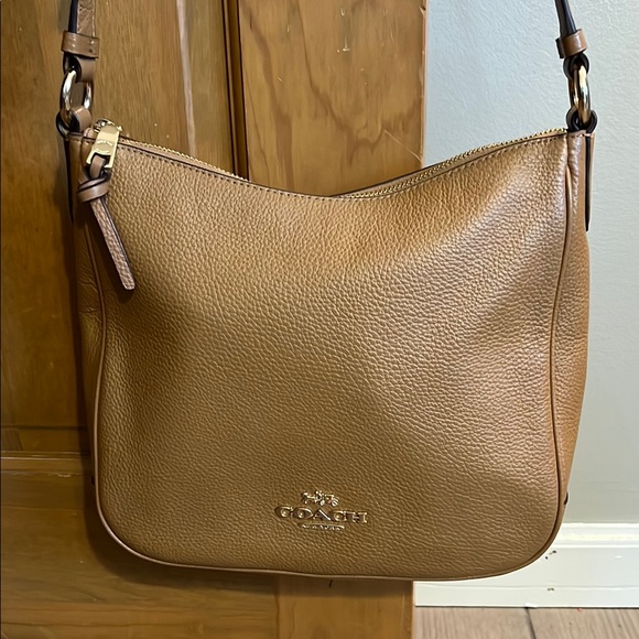 Coach Handbags - Coach Tan Crossbody Shoulder Bag